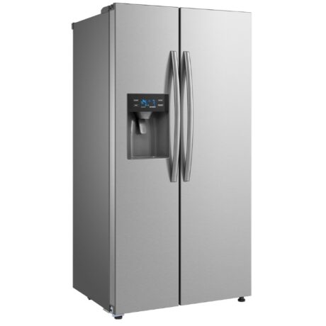 rent-to-own-Midea-573L-Side-by-side-Fridge-Freezer-Stainless-Steel-2